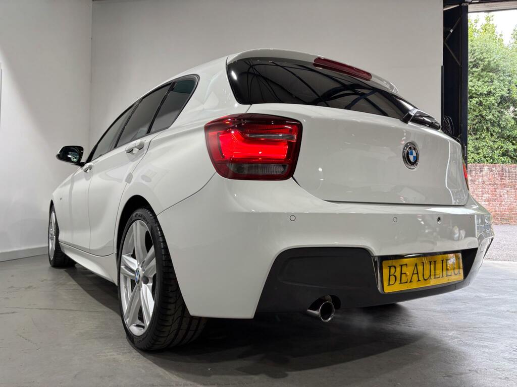 BMW 1 Series M Sport White #3
