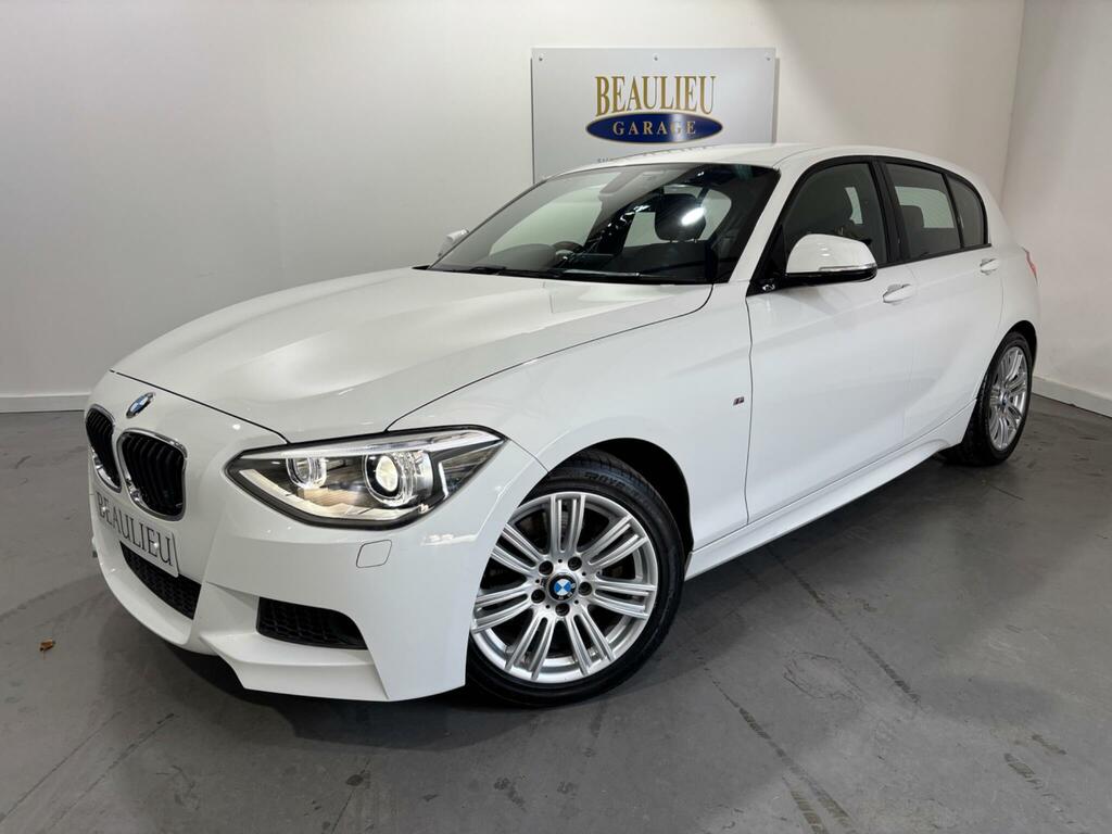 BMW 1 Series M Sport White