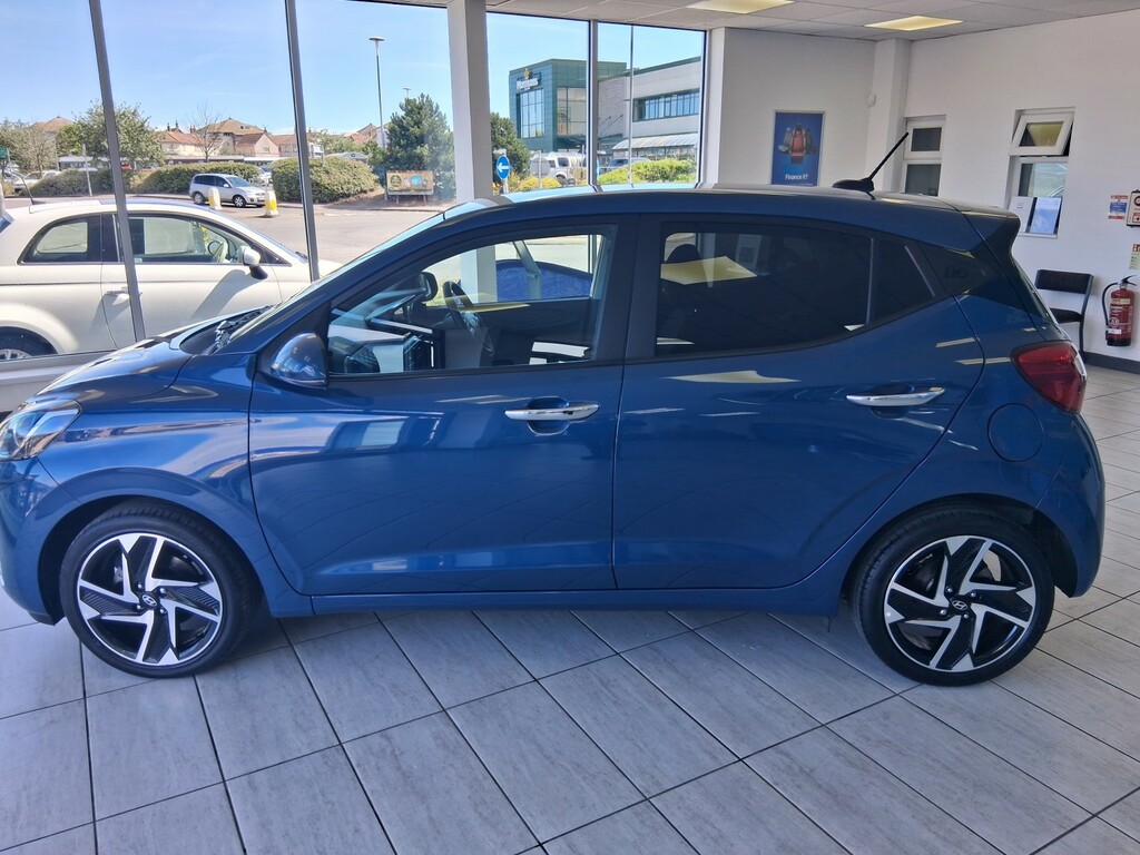 Hyundai I10 1.2 I10 Premium 1.2 79Ps Amt My25 GY74CFZ Blue #6
