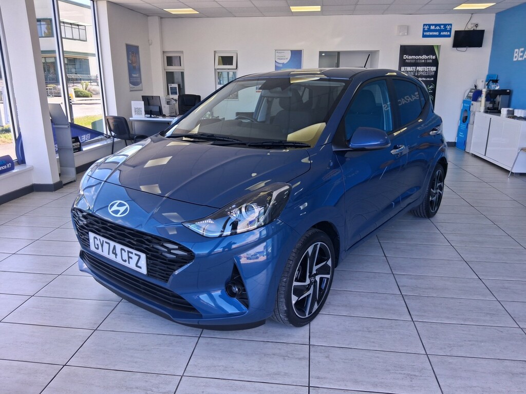 Hyundai I10 1.2 I10 Premium 1.2 79Ps Amt My25 GY74CFZ Blue #2