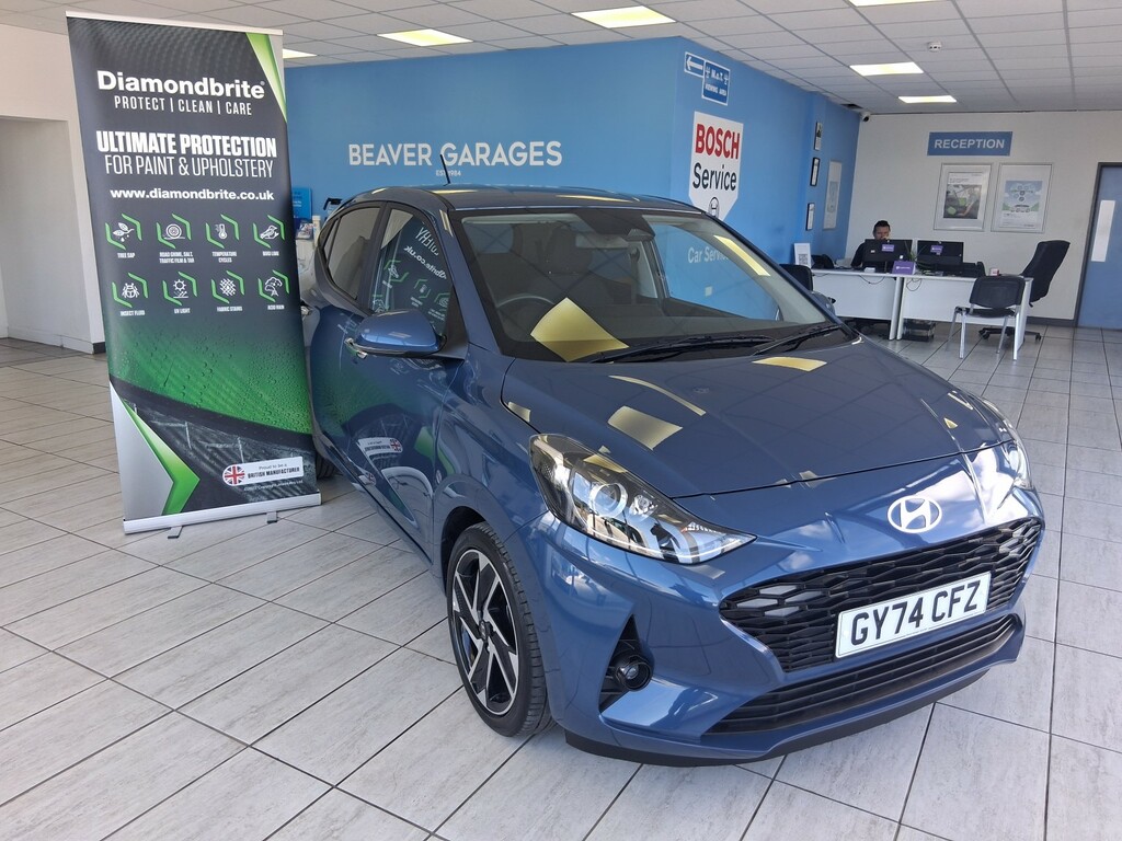 Hyundai I10 1.2 I10 Premium 1.2 79Ps Amt My25 Blue