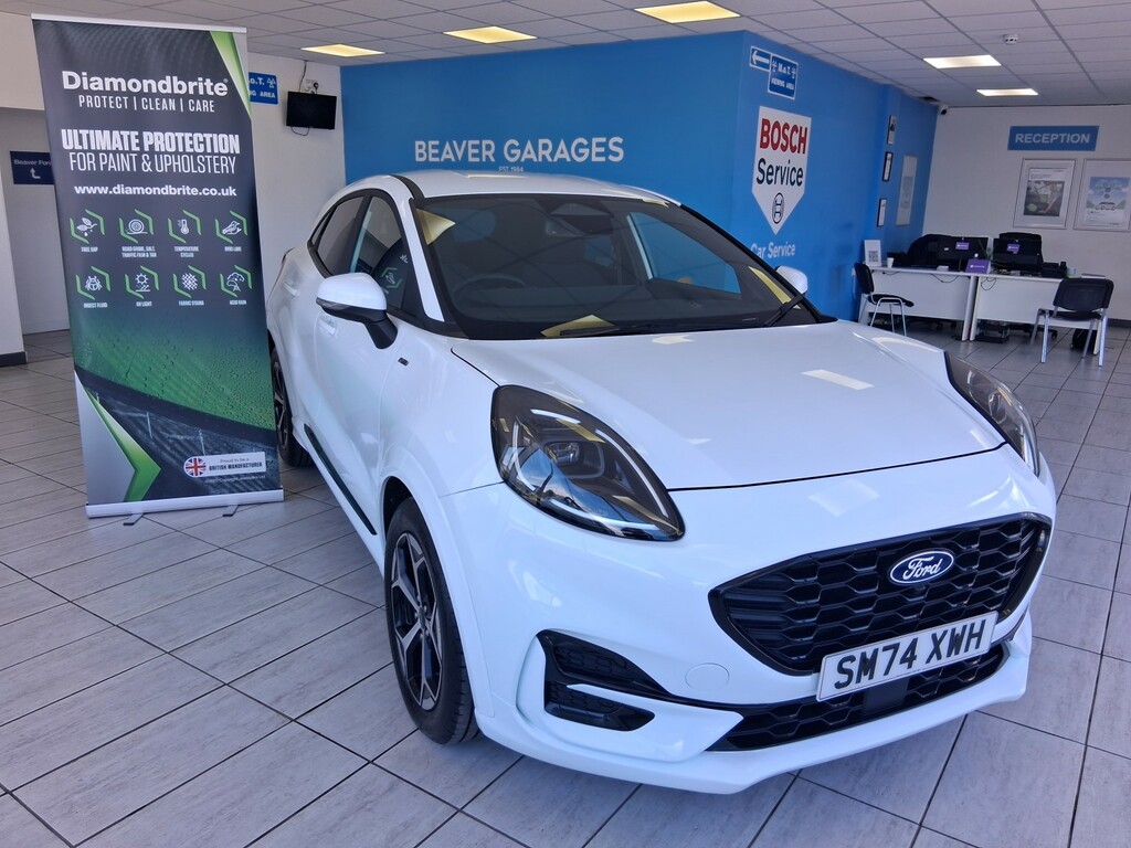 Ford Puma 1.0 Puma St-line 1.0L Ecoboost 125Ps Mhev 6 White