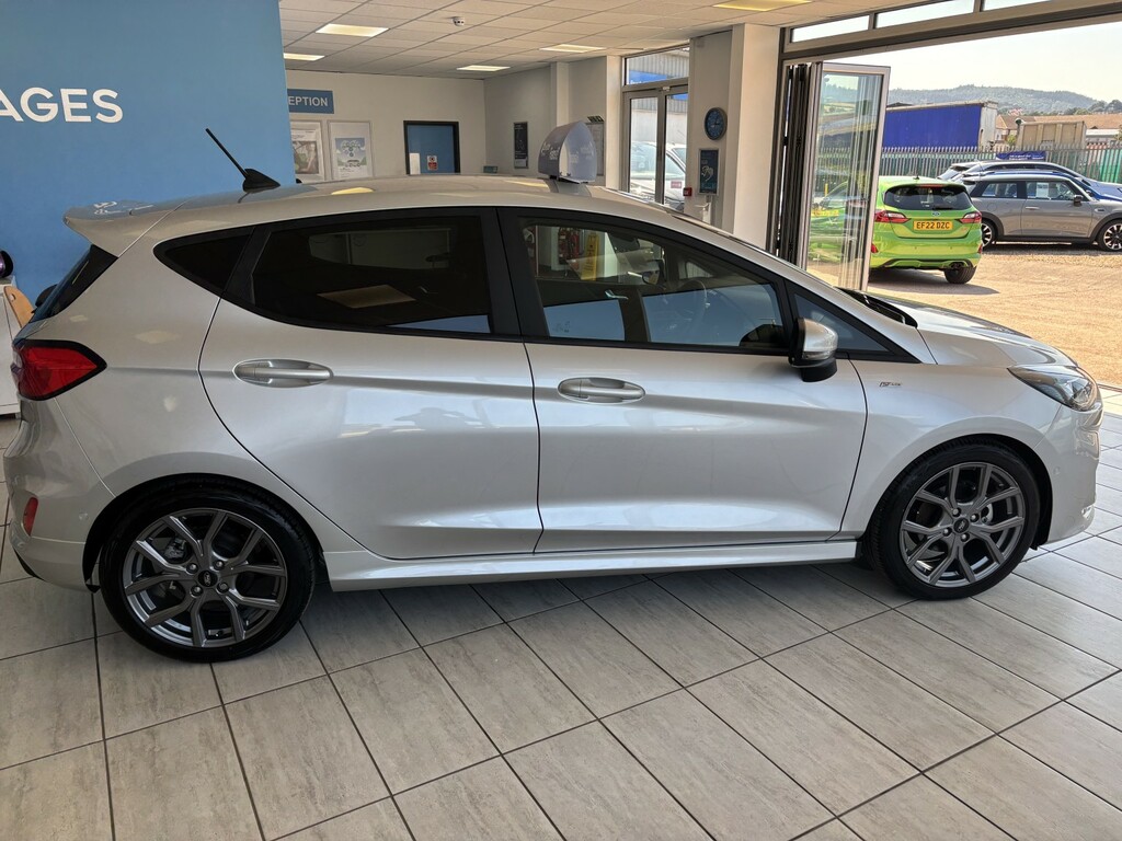 Ford Fiesta 1.0 Fiesta St-line 1.0L Ecoboost 125Ps Mhev Silver #6