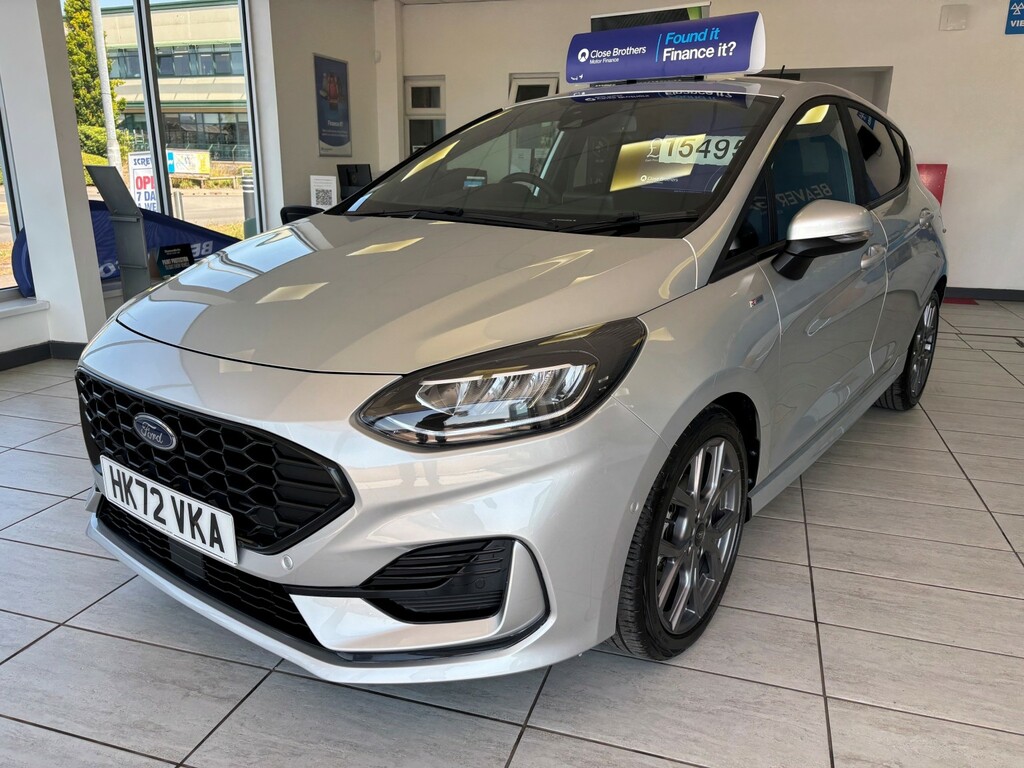 Ford Fiesta 1.0 Fiesta St-line 1.0L Ecoboost 125Ps Mhev Silver #2