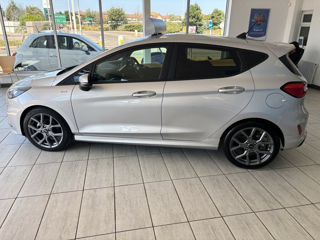 Ford Fiesta 1.0 Fiesta St-line 1.0L Ecoboost 125Ps Mhev Silver #3