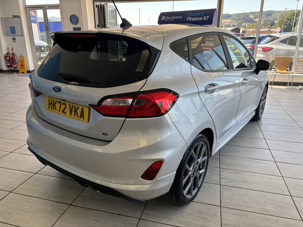 Ford Fiesta 1.0 Fiesta St-line 1.0L Ecoboost 125Ps Mhev Silver #5