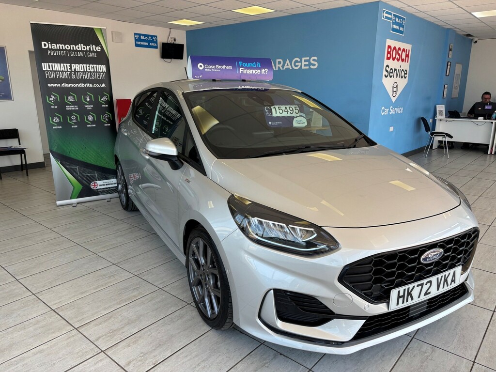 Ford Fiesta 1.0 Fiesta St-line 1.0L Ecoboost 125Ps Mhev Silver