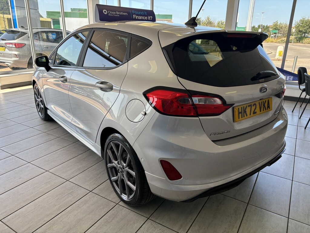 Ford Fiesta 1.0 Fiesta St-line 1.0L Ecoboost 125Ps Mhev Silver #4