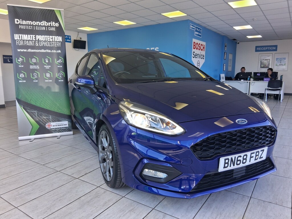 Ford Fiesta 1.0 T Ecoboost St-line Blue
