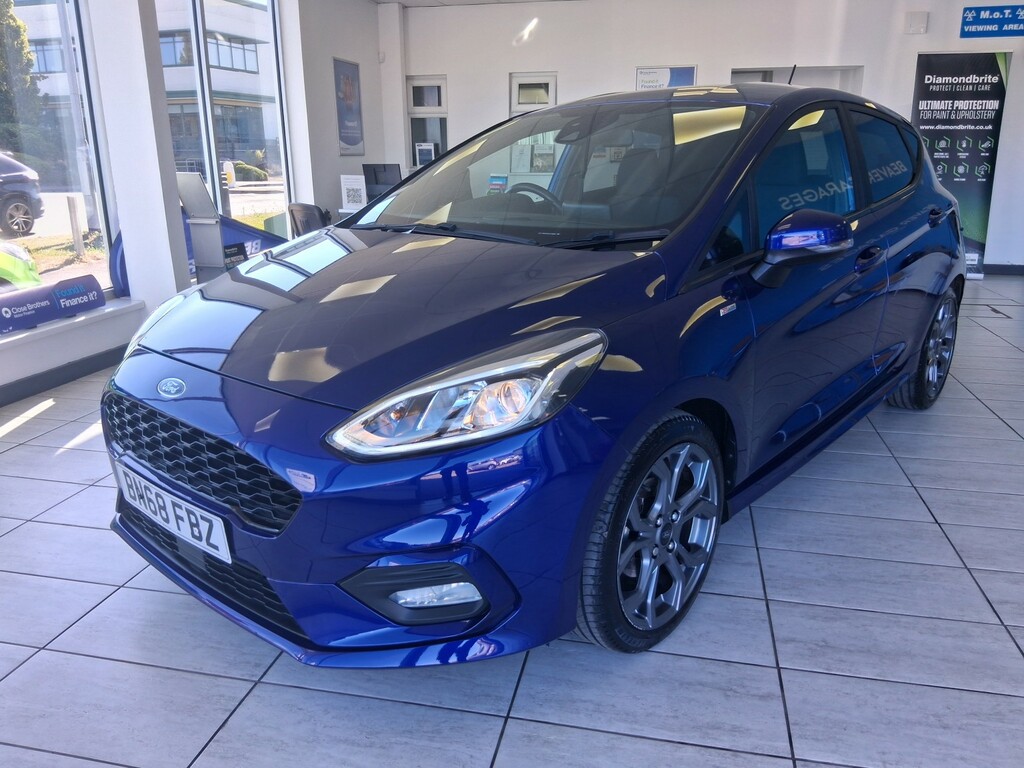 Ford Fiesta 1.0 T Ecoboost St-line Blue #2