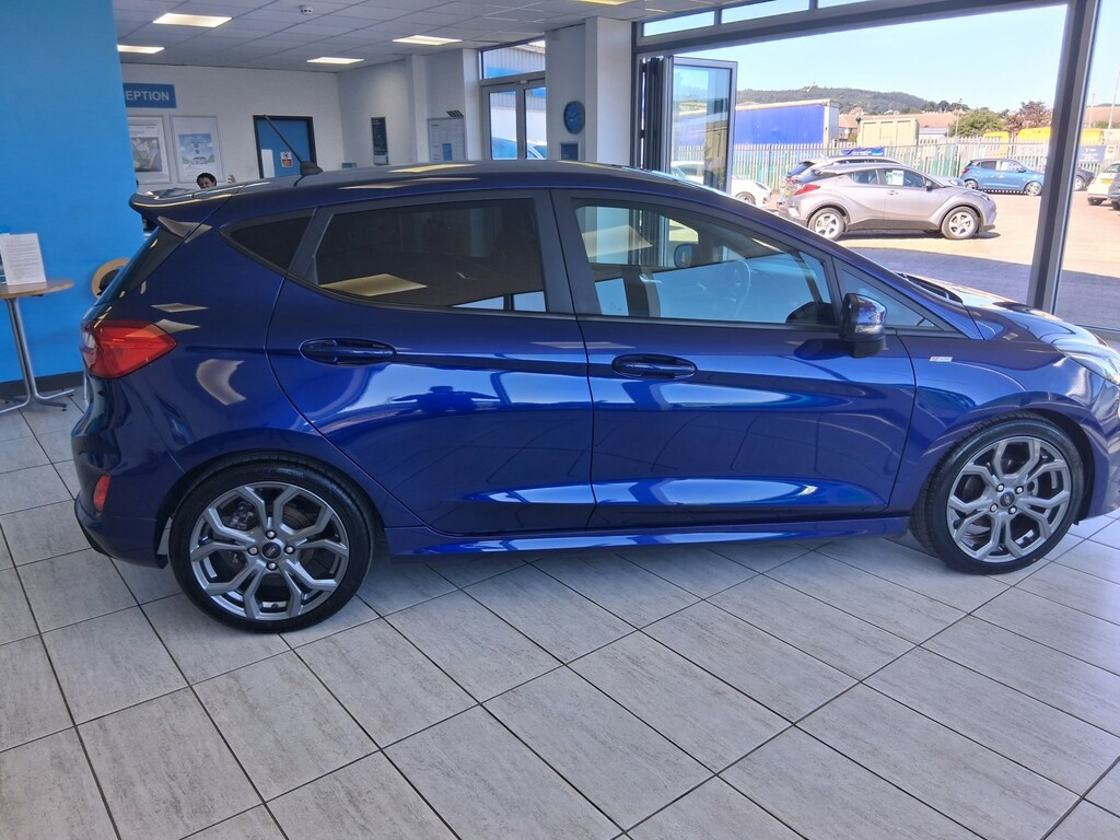 Ford Fiesta 1.0 T Ecoboost St-line Blue #5