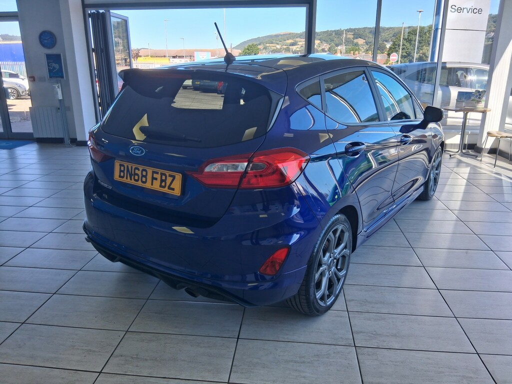 Ford Fiesta 1.0 T Ecoboost St-line Blue #4