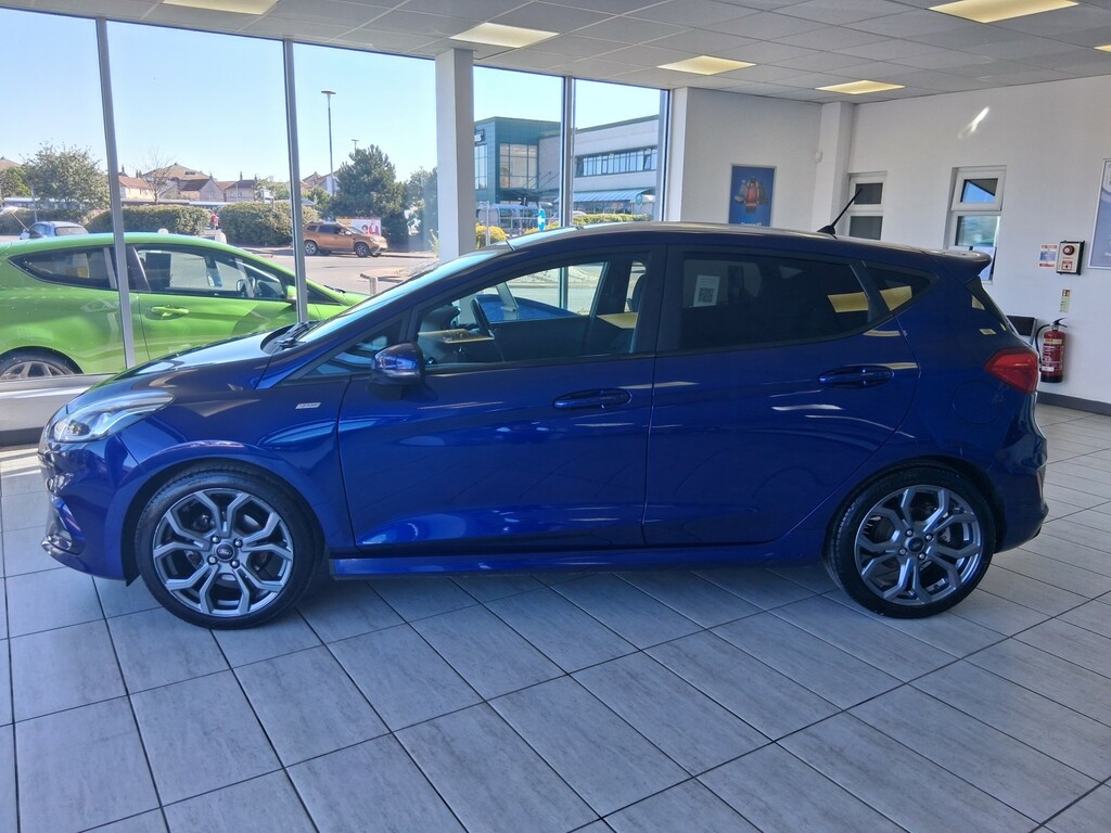Ford Fiesta 1.0 T Ecoboost St-line Blue #6