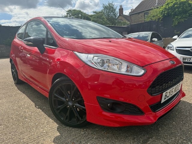 Ford Fiesta Ecoboost Zetec S Red Red