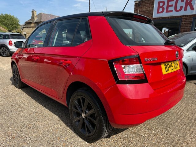 Skoda Fabia Tsi Se L Hatchback Red #5