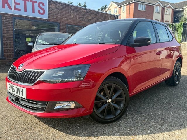 Skoda Fabia Tsi Se L Hatchback Red #3