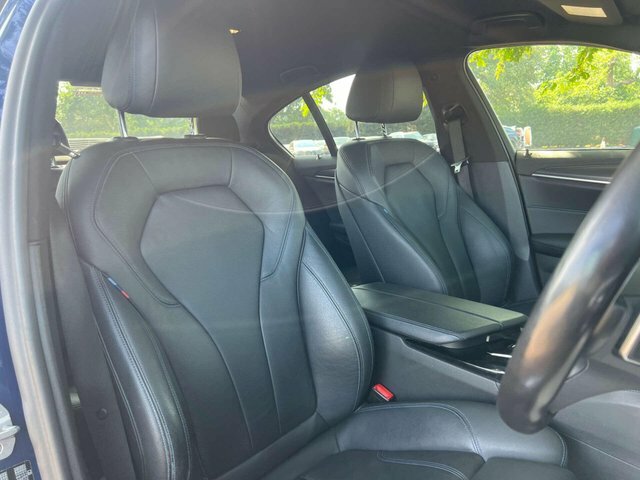 BMW 5 Series 3.0 530D Mht M OV21WUJ Blue #5