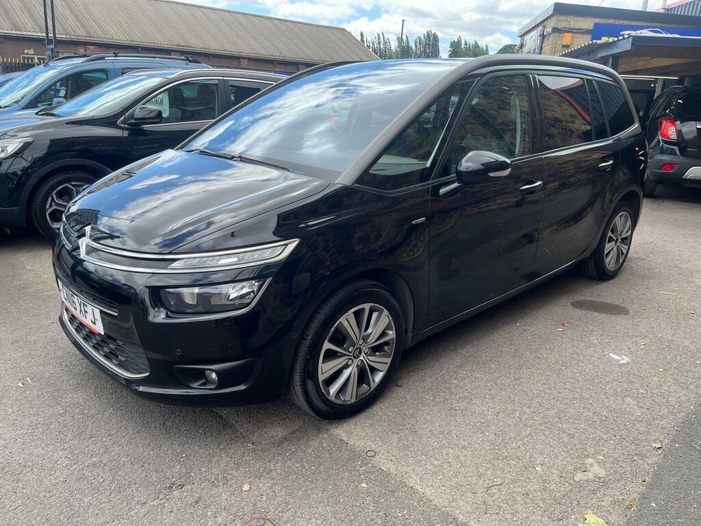Citroen Grand C4 Picasso Mpv 1.6 Bluehdi Exclusive Euro 6 Ss 2016 Black #3