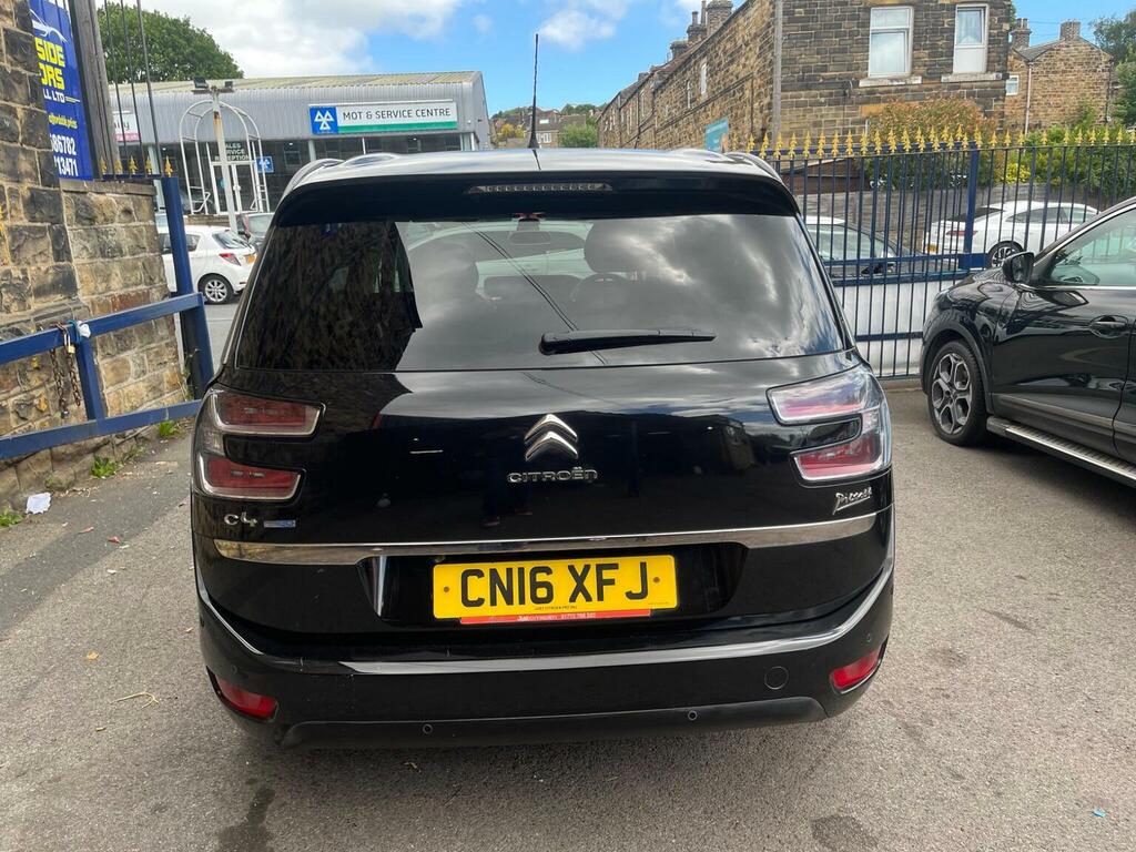 Citroen Grand C4 Picasso Mpv 1.6 Bluehdi Exclusive Euro 6 Ss 2016 Black #5