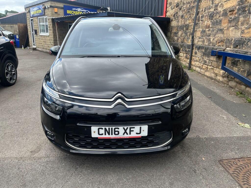 Citroen Grand C4 Picasso Mpv 1.6 Bluehdi Exclusive Euro 6 Ss 2016 Black #2
