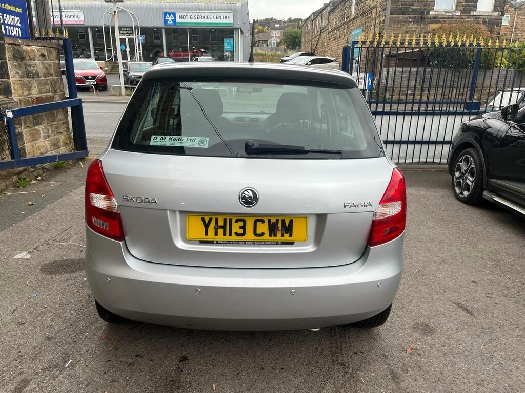 Skoda Fabia Hatchback 1.2 Se Euro 5 201313 Silver #6