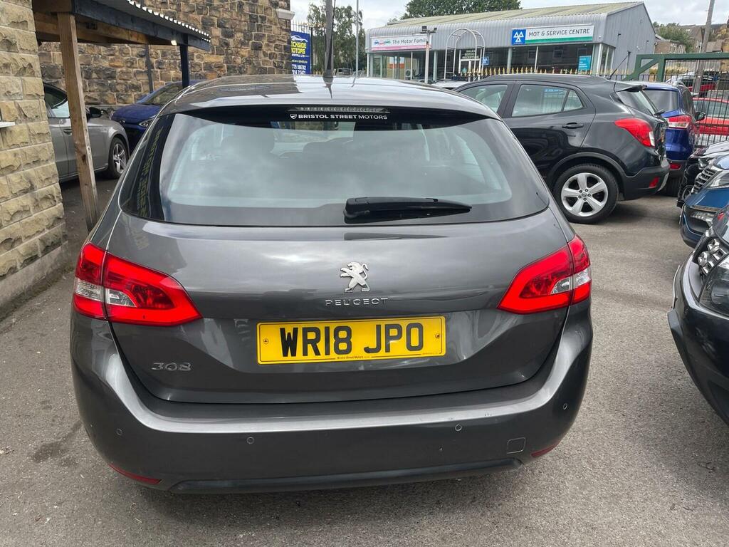 Peugeot 308 SW Estate 1.5 Bluehdi Active Euro 6 Ss 20181 WR18JPO Grey #6