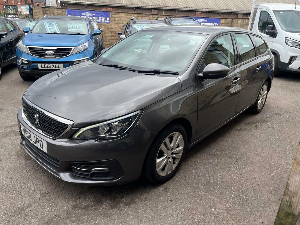 Peugeot 308 SW Estate 1.5 Bluehdi Active Euro 6 Ss 20181 WR18JPO Grey #4