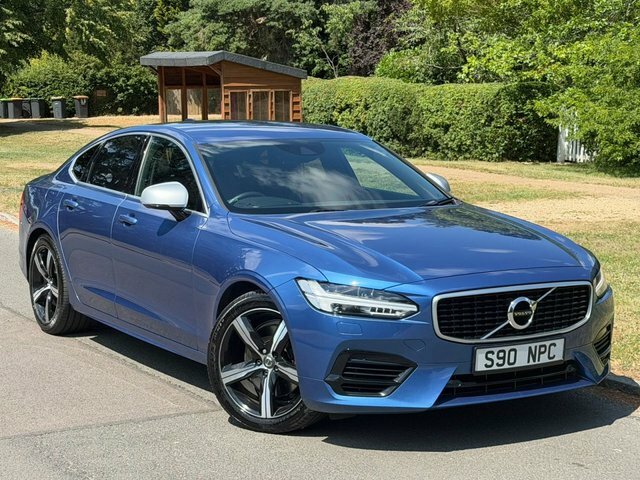 Volvo S90 2.0H T8 Twin Engine 10.4Kwh R-design Pro Saloon Blue #4