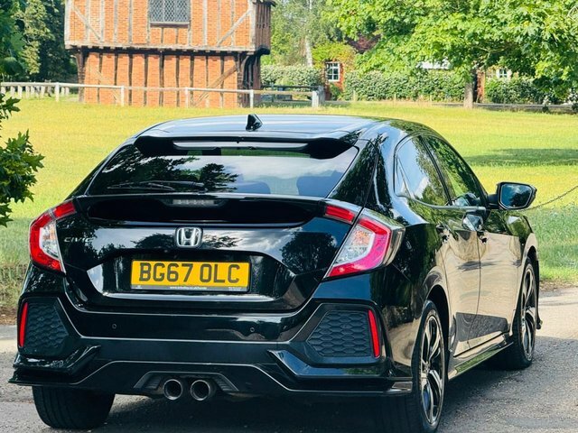 Honda Civic 1.5 Vtec Turbo Sport Hatchback Cvt Euro Black #6