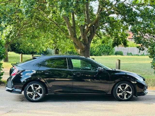 Honda Civic 1.5 Vtec Turbo Sport Hatchback Cvt Euro Black #5