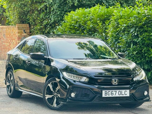 Honda Civic 1.5 Vtec Turbo Sport Hatchback Cvt Euro Black #2