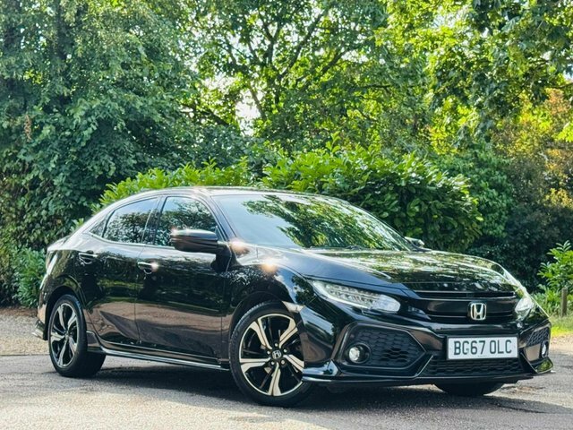 Honda Civic 1.5 Vtec Turbo Sport Hatchback Cvt Euro Black #4