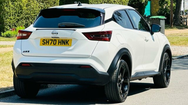 Nissan Juke 1.0 Dig-t Tekna Suv Dct Euro 6 S SH70HNK White #5