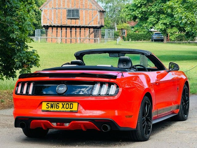 Ford Mustang 2.3T Ecoboost Convertible Selshift Euro Orange #6