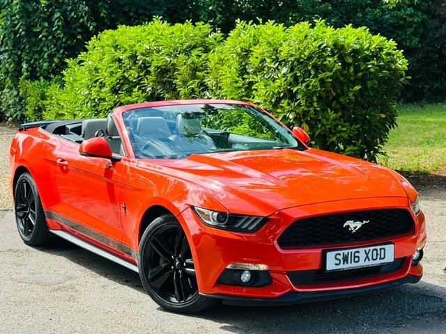 Ford Mustang 2.3T Ecoboost Convertible Selshift Euro Orange #4