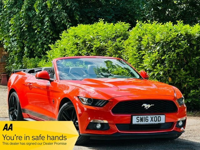 Ford Mustang 2.3T Ecoboost Convertible Selshift Euro Orange