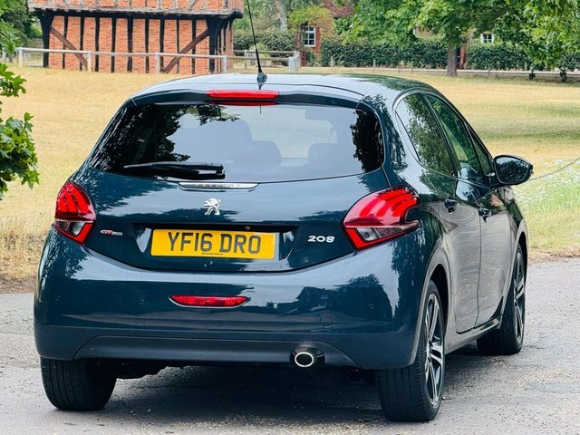 Peugeot 208 1.2 Puretech Gt Line Hatchback E Grey #5
