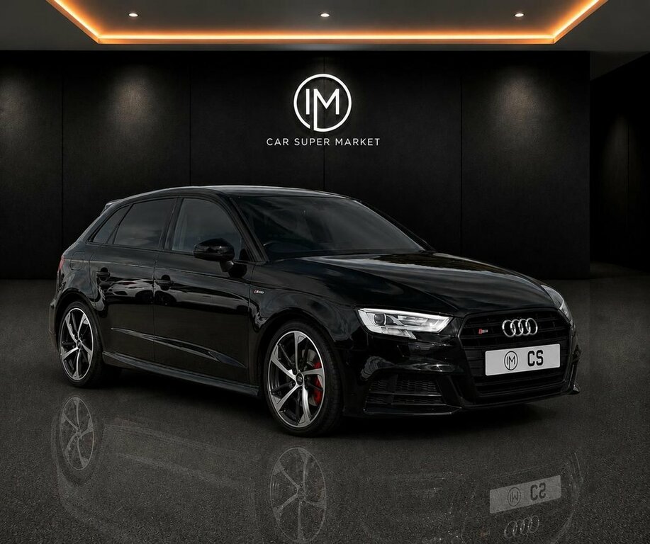 Audi S3 2L Black Edition Black #6