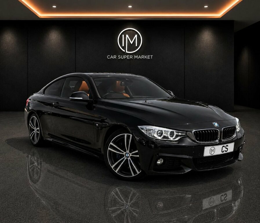 BMW 4 Series Gran Coupe 3L M Sport Black #2