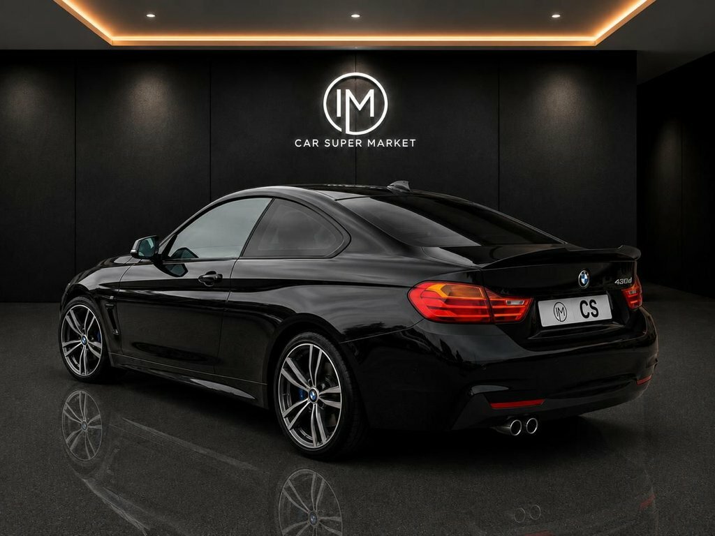 BMW 4 Series Gran Coupe 3L M Sport Black #4