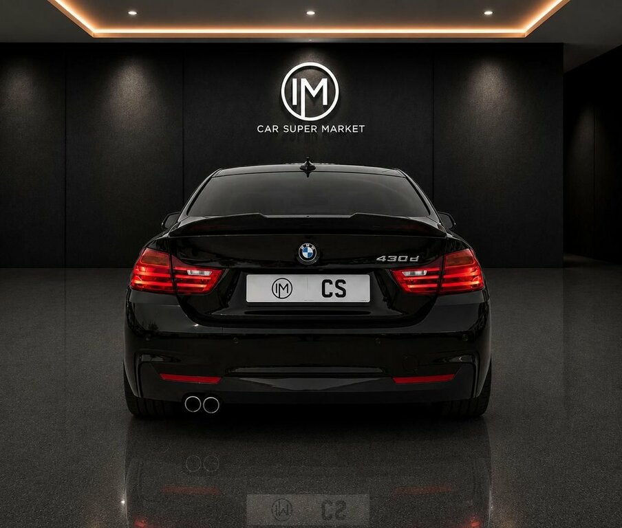 BMW 4 Series Gran Coupe 3L M Sport Black #5