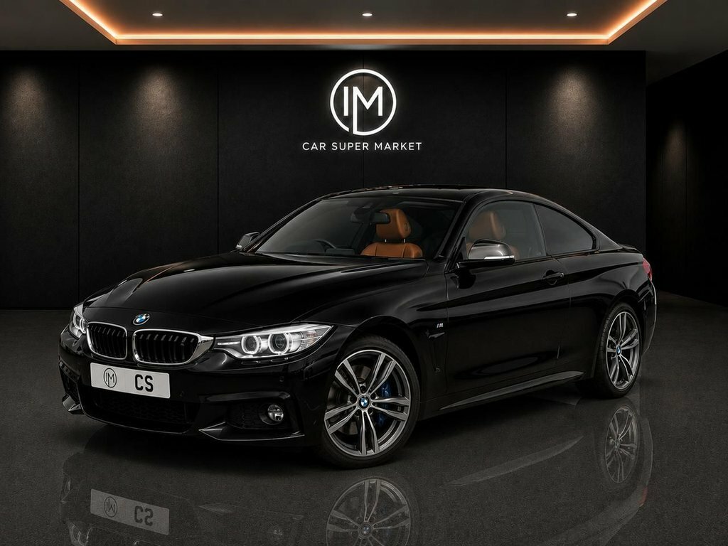 BMW 4 Series Gran Coupe 3L M Sport Black #3