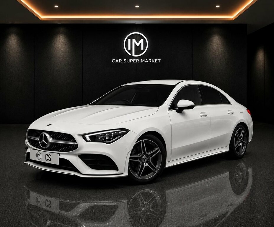 Mercedes-Benz CLA Class 1.3L Amg Line White #3