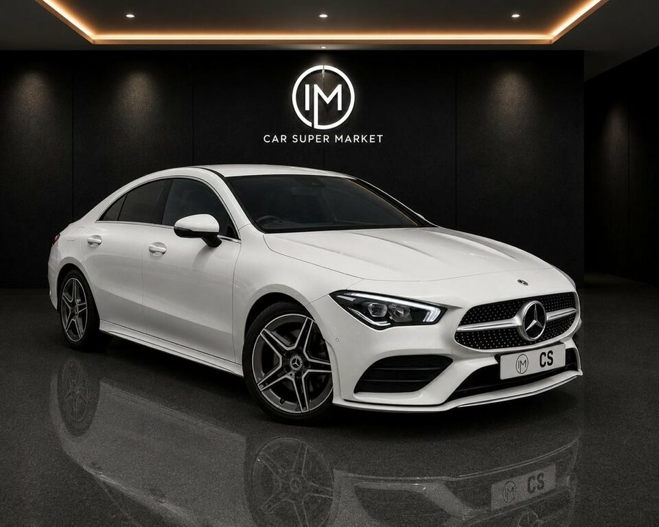 Mercedes-Benz CLA Class 1.3L Amg Line White #2