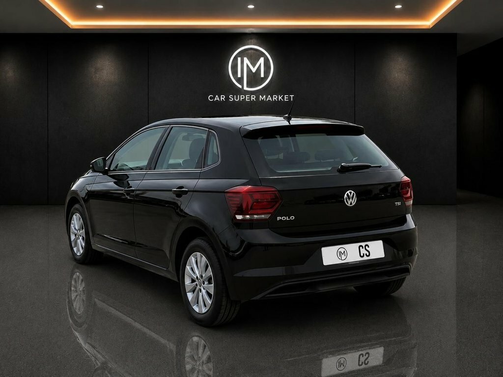 Volkswagen Polo 1L Se Black #4