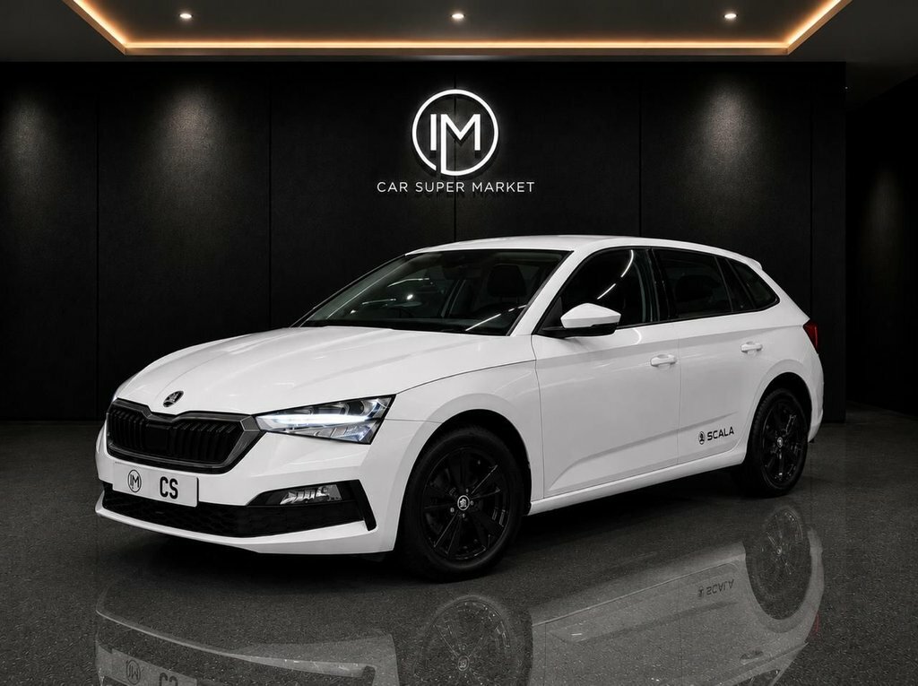 Skoda Scala 1L Se White #3