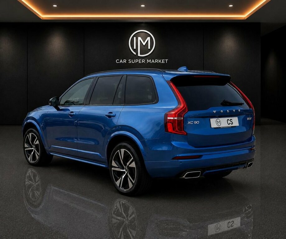 Volvo XC90 2L R-design Blue #4