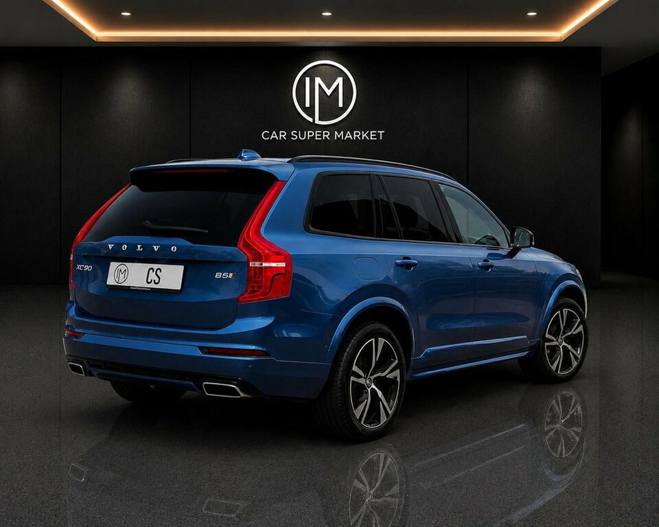 Volvo XC90 2L R-design Blue #6