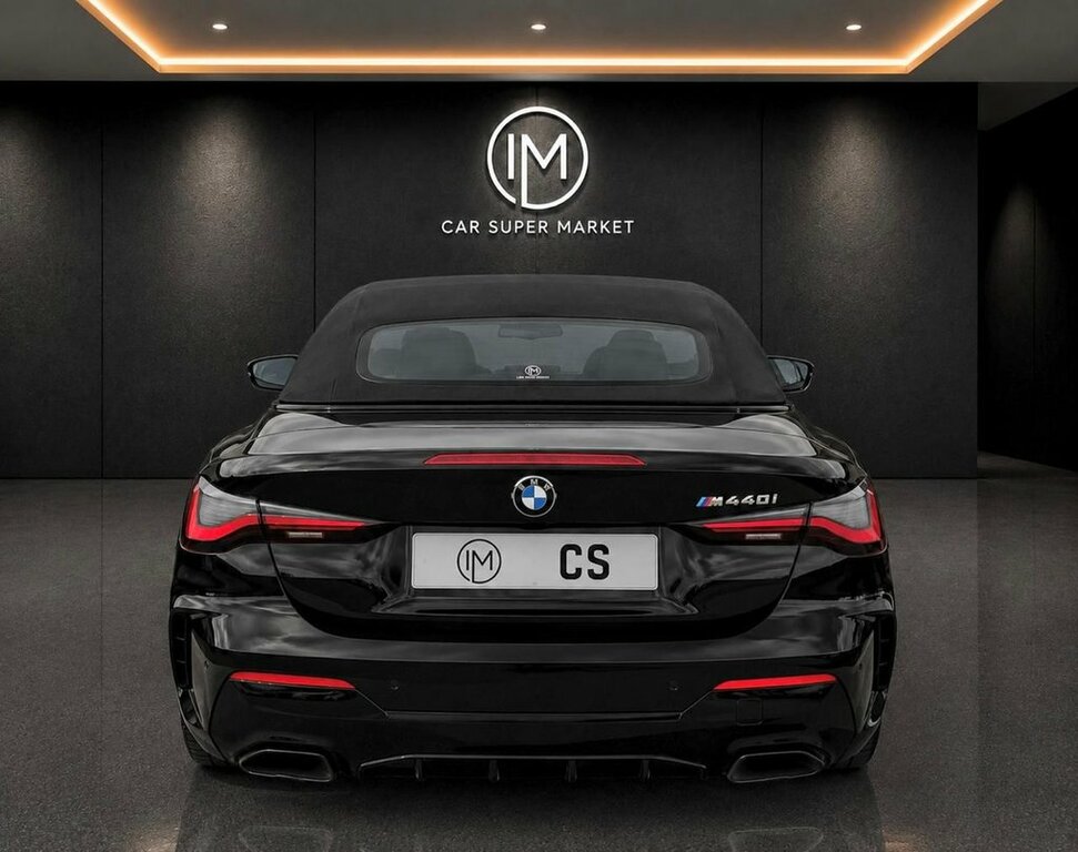 BMW 4 Series Convertible Black #5
