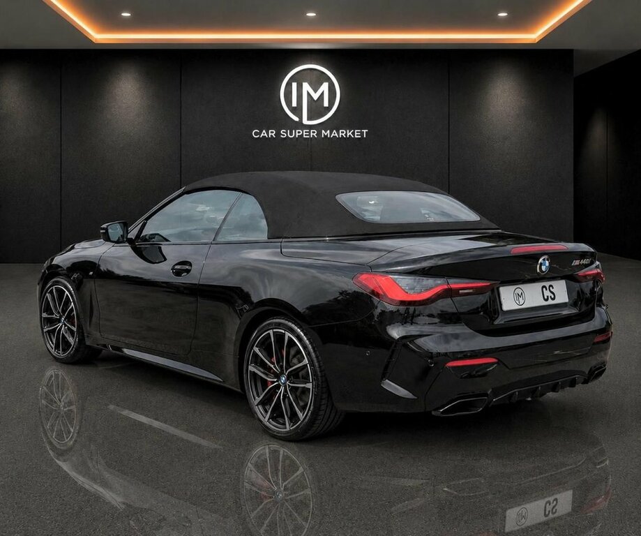 BMW 4 Series Convertible Black #6